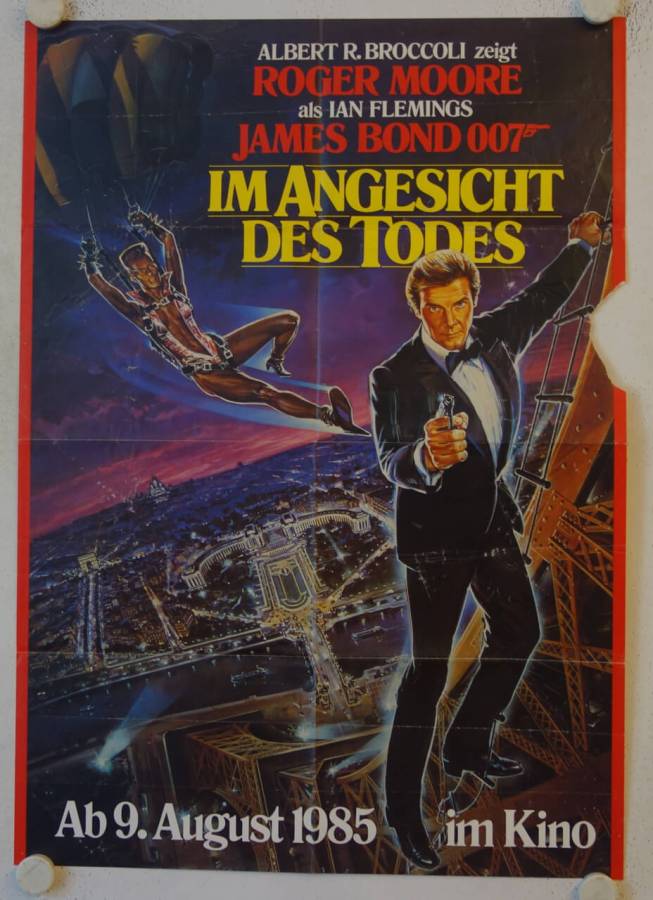 James Bond 007 - Im Angesicht des Todes originales deutsches Filmplakat